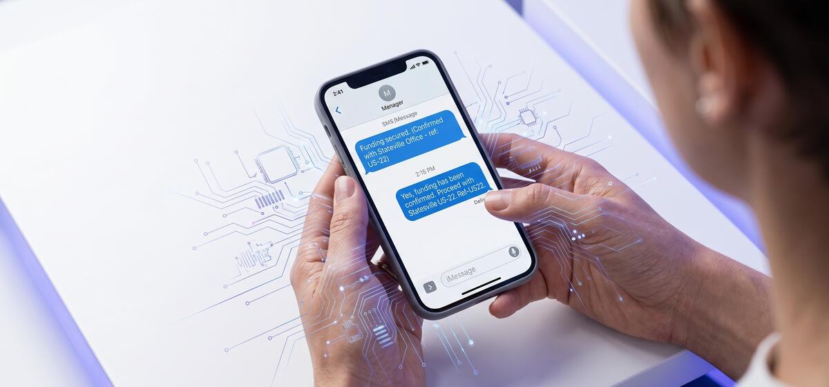 How an AI receptionist books appointments over SMS